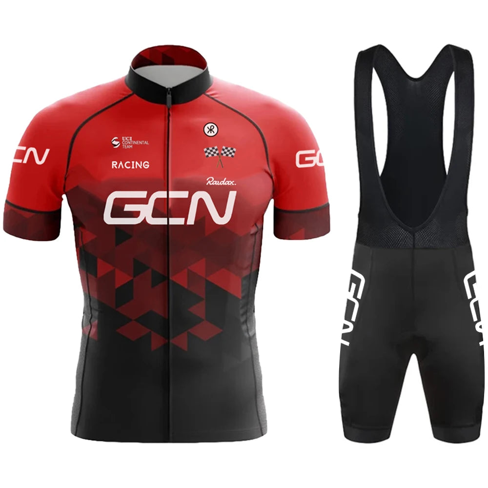 RAUDAX GCN Radfahren Trikot Sets Sommer Männer