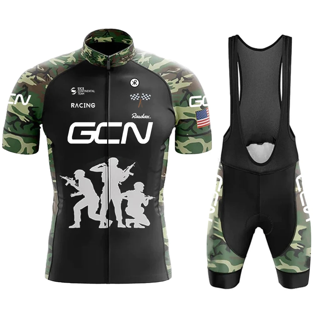 RAUDAX GCN Radfahren Trikot Sets Sommer Männer
