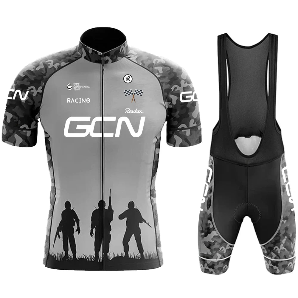RAUDAX GCN Radfahren Trikot Sets Sommer Männer