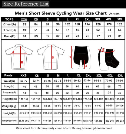 RAUDAX GCN Radfahren Trikot Sets Sommer Männer