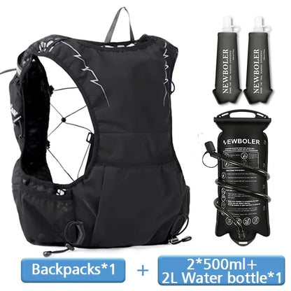 Trail Running Rucksack 8L Ultraleichte Weste