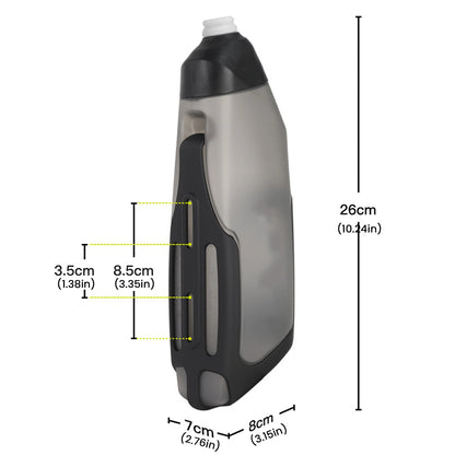 Fahrrad Aerodynamische Wasserflaschenhalterung Set 600ml
