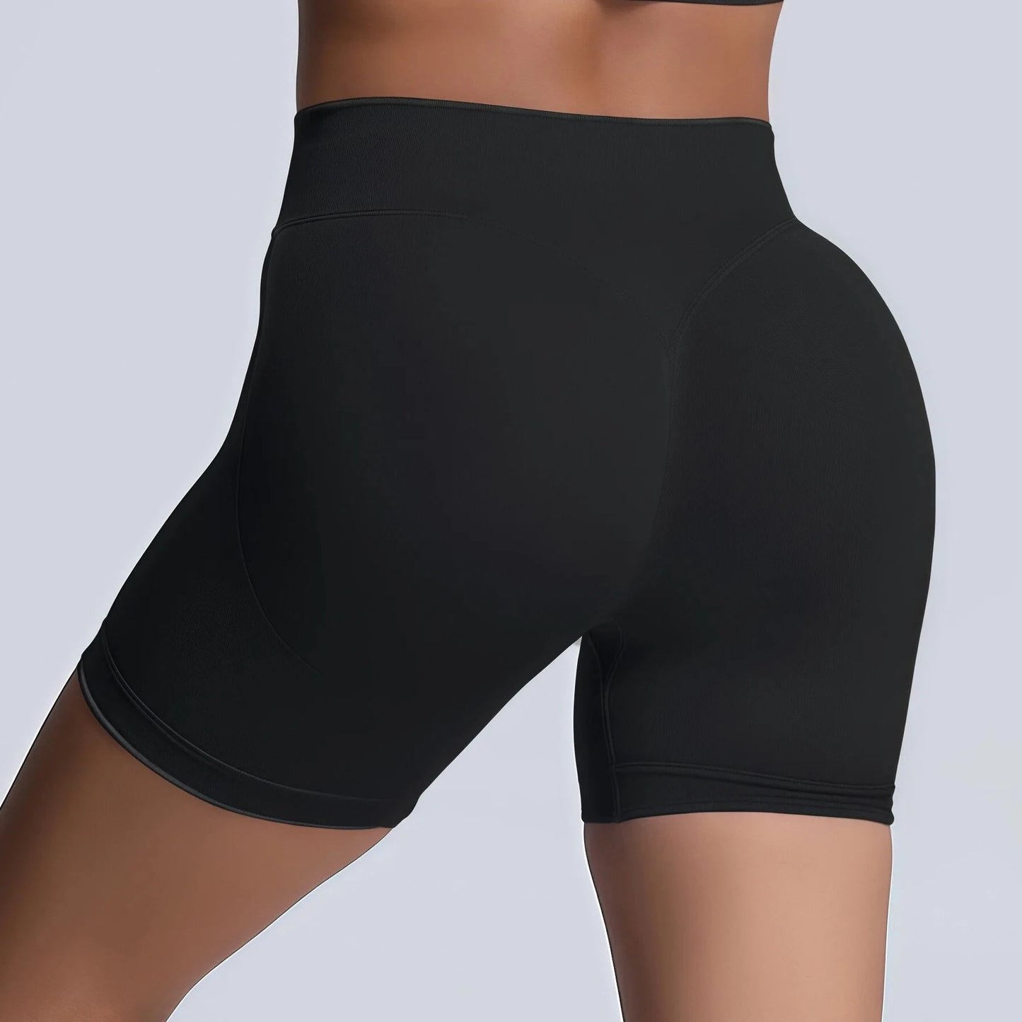 Frauen Fitness Shorts Low Waist